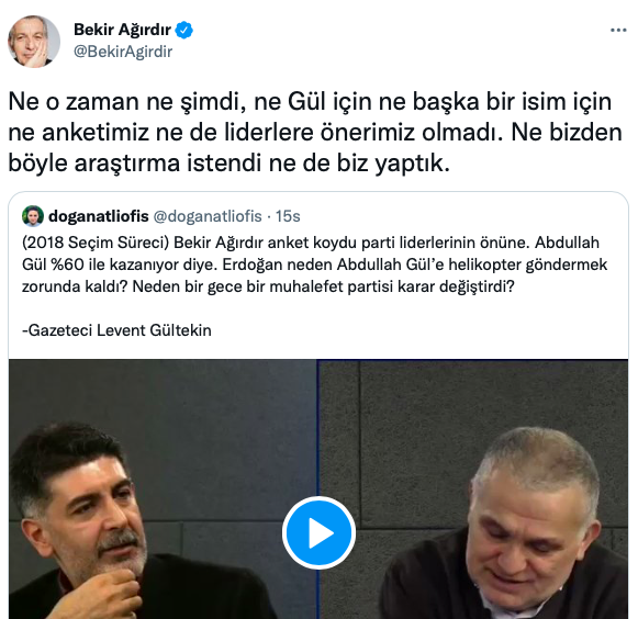 Abdullah Gül ismi 4 liderin önüne anket olarak sunulmuş! İddia ortalığı karıştı - Resim: 0