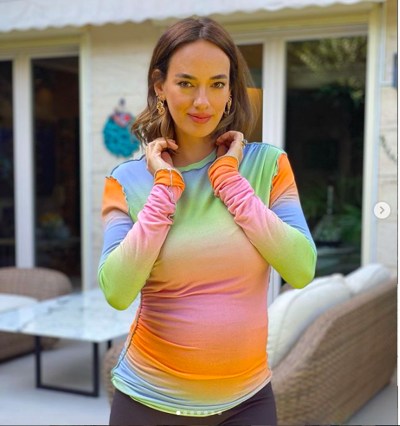 Seda Bakan'dan karnı burnunda yeni pozlar! Yeni kız bebek yükleniyor - Resim: 3