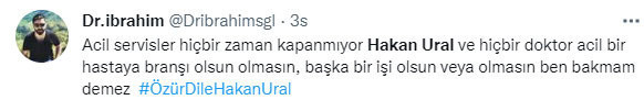 Hakan Ural'a sağlıkçılardan sert tepki - Resim: 0