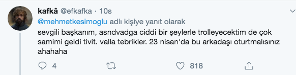 Kırklareli Belediye Başkanı Mehmet Siyam Kesimoğlu'nun Twitter'da bir gence verdiği yanıt olay - Resim: 1