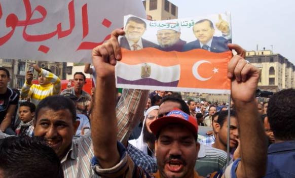 İsrail'e Kahire'de Erdoğan'lı protesto - Resim: 1