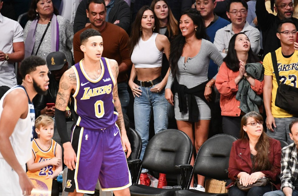 Maçı bırak Ratajkowski'ye bak! NBA'yi sallayan güzel - Resim: 1