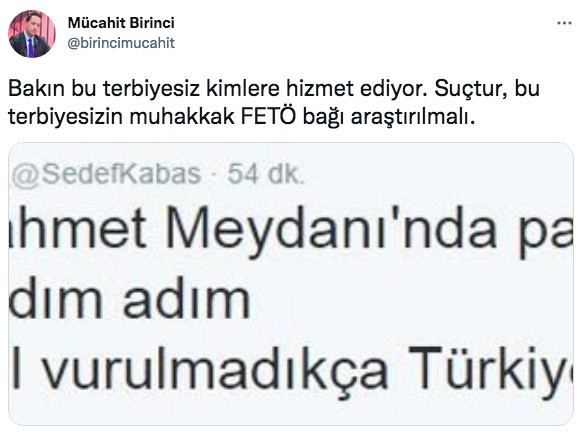 Sedef Kabaş'ın olay tweeti 15 Temmuz'dan bir kaç ay önce atmış - Resim: 1