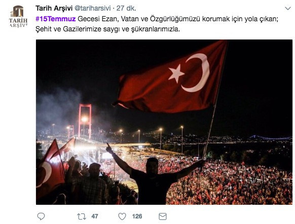 Halk 15 Temmuz'u sosyal medyada andı ortalık yıkıldı - Resim: 4