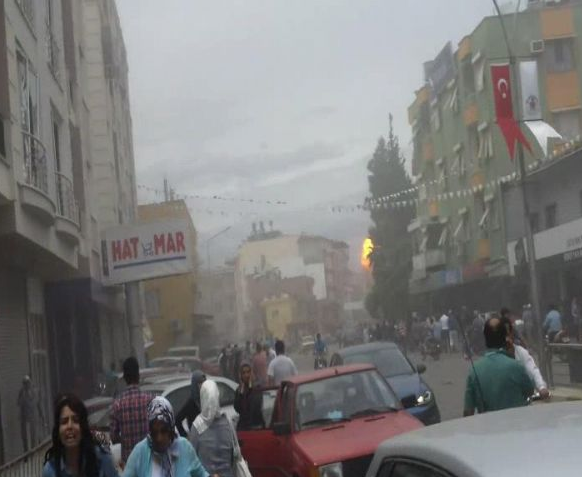 Reyhanlı'daki patlama anı... - Resim: 1