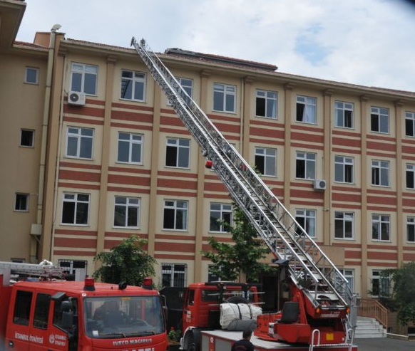 Okulda yangın paniği - Resim: 4