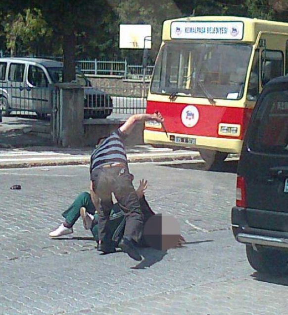 Bir koca dehşeti daha böyle görüntülendi! - Resim: 2