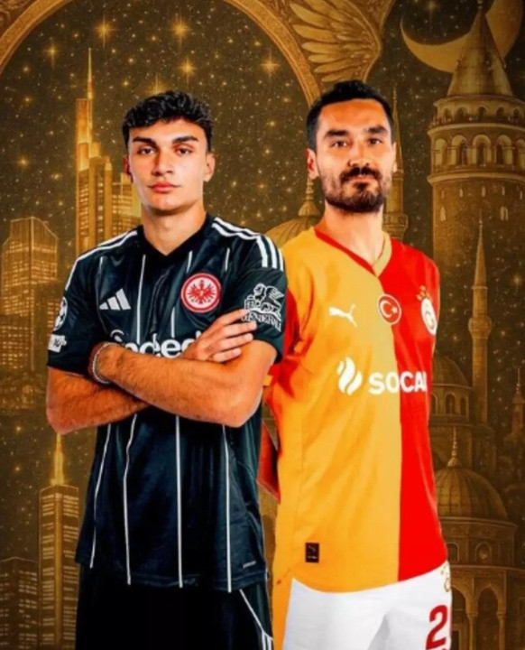 Frankfurt'tan maça günler kala Galatasaray paylaşımı - Resim: 0