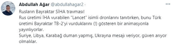 Rusya'nın Bayraktar SİHA travması! - Resim: 0