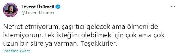 Oyuncu Levent Üzümcü'den, Cumhurbaşkanı Erdoğan'a skandal sözler! Kin kustu - Resim: 0