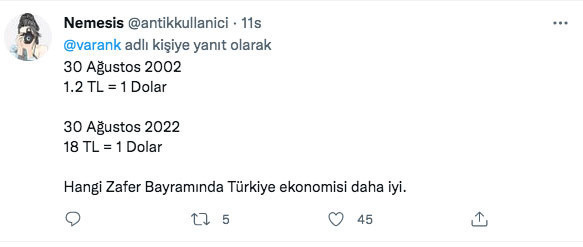 Bakan Varank 'hangi Türkiye zafer bayramımızda daha güçlü' diye sordu paylaşıma yorum yağdı - Resim: 1