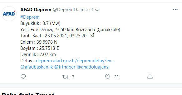 Ege Denizi'nde korkutan deprem! AFAD açıkladı - Resim: 0