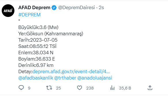 Korkutan deprem! AFAD'dan açıklama geldi - Resim: 0