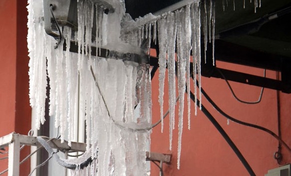 Bu görüntüler bugün çekildi hayat dondu -28 derece - Resim: 1