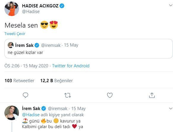 Hadise hemşehrisi İrem Sak'a övgüler yağdırdı! Sosyal medyada olay oldu - Resim: 2
