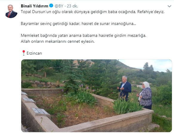 Binali Yıldırım doğup büyüdüğü Kayı köyü'ne gitti - Resim: 4