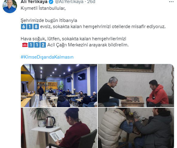 Vali Yerlikaya'dan İstanbullulara çağrı: Arayarak bildirin - Resim: 0