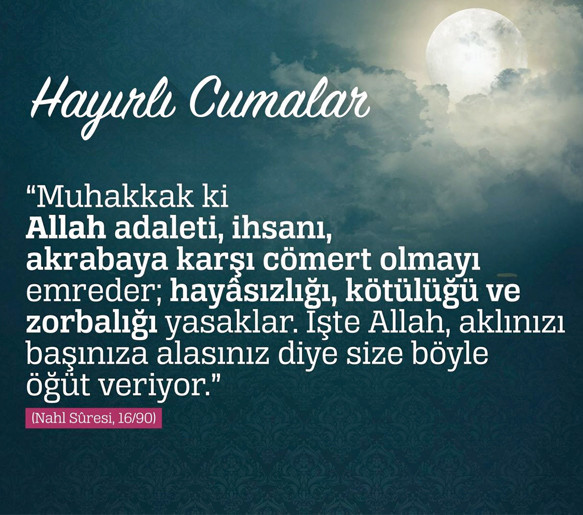 Yeni cuma mesajları 2018 en güzel resimli hadisli mesajlar - Resim: 4