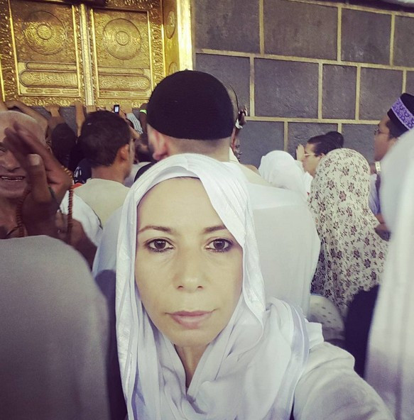 İntizar hacca gitti! Aşık oldum kendimden geçtim - Resim: 1