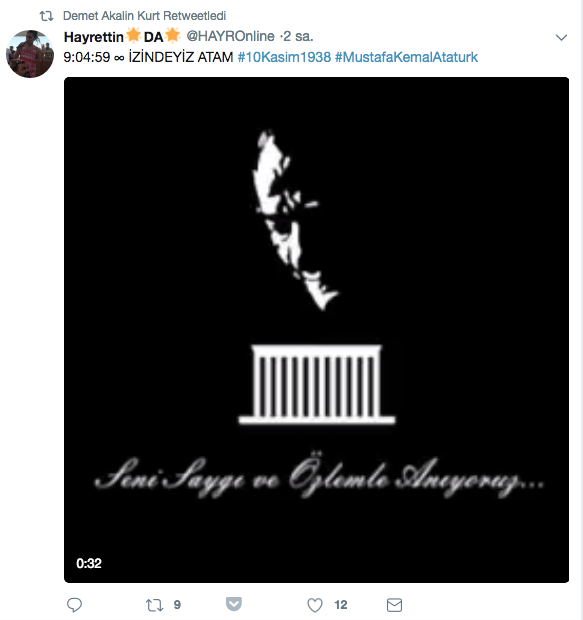 Hepsi andı ama ünlü sanatçıdan çok konuşulacak 10 Kasım mesajı - Resim: 1