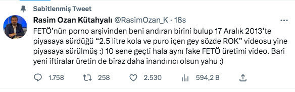Rasim Ozan Kütahyalı sosyal medyada yayılan fotoğrafla ilgili sessizliğini bozdu - Resim: 0