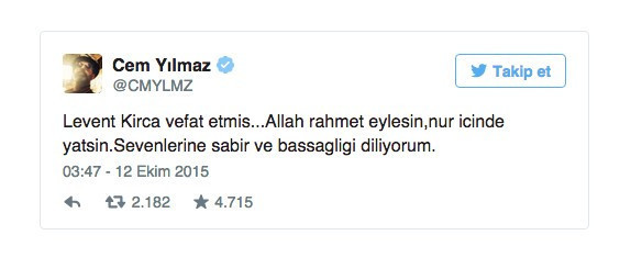 Sanat dünyasından Levent Kırca mesajı - Resim: 4