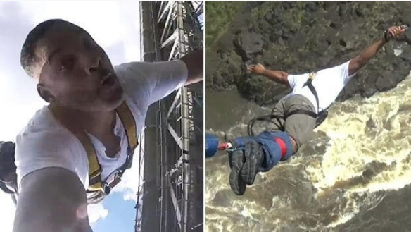 Metrelerce yüksekten atladı o anları canlı olarak yayınladı! - Resim: 2