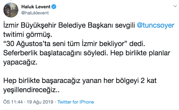 Haluk Levent'in ağaç kampanyasına Tunç Soyer ve Halil Sezai destek verdi - Resim: 3