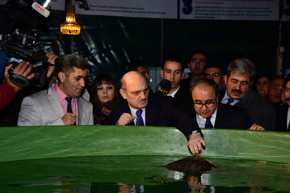 Erdoğan Bayraktar kaplumbağaları unutmadı - Resim: 4