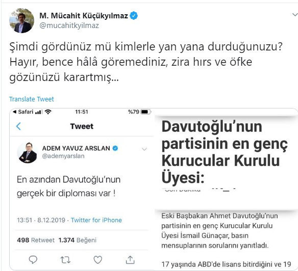 Davutoğlu'nun prensi İsmail Günaçar'dan Erdoğan ile ilgili küstah sözler - Resim: 0