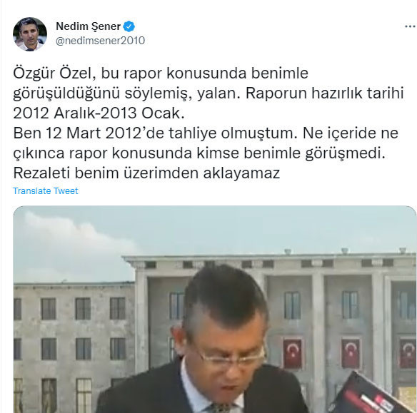 Nedim Şener iddiayı yalanladı: Rezaleti benim üzerimden aklayamaz - Resim: 0