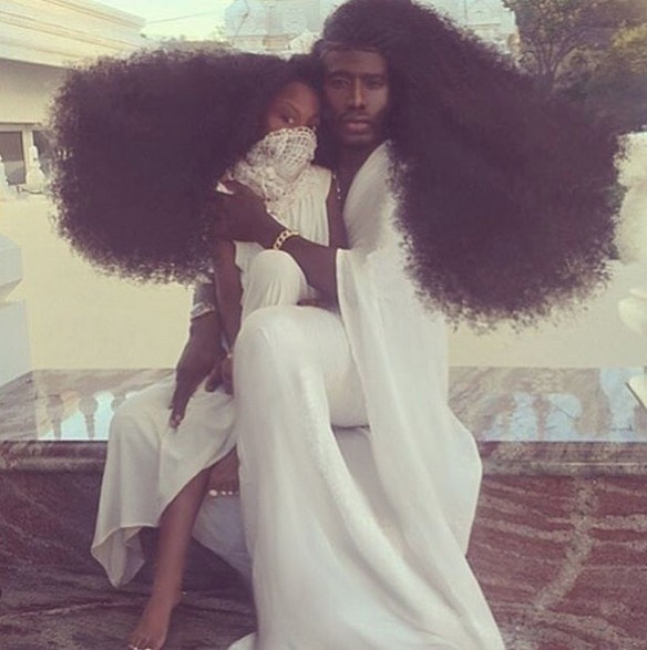 Baba kız saçlarıyla fenomen oldu! Şunlara bakın - Resim: 2