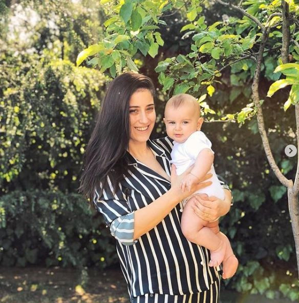 Hazal Kaya oğlu Fikret Ali'nin yüzünü ilk kez gösterdi! Anneler Günü'ne özel bir ilk - Resim: 2