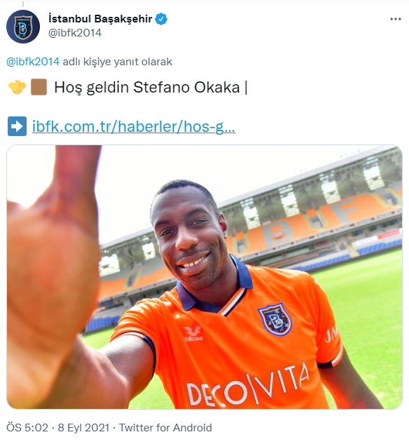 Başakşehir forvet oyuncusu Okaka'yı transfer etti - Resim: 0