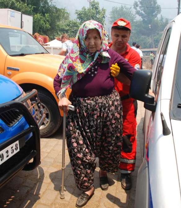 Aydın'da yangın paniği - Resim: 2