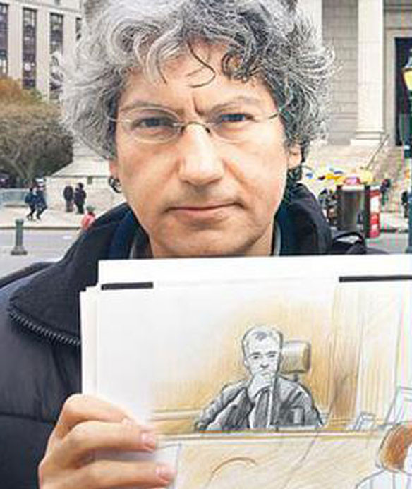 Reza Zarrab'ı çizen adam! Neler gördü?.. - Resim: 2