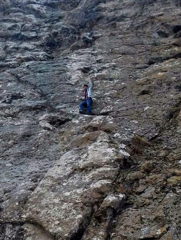 'Ünlü olacağım' deyip tırmanan gencin zor anları - Resim: 3