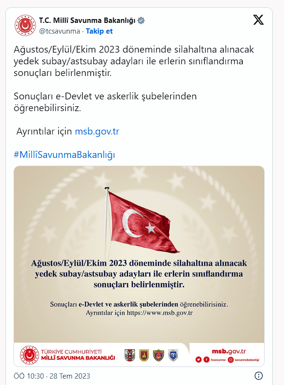 Milli Savunma Bakanlığı duyurdu! Askerlik yerleri açıklandı - Resim: 0