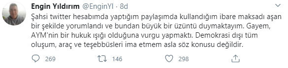 Anayasa Mahkemesi Üyesi Engin Yıldırım'a istifa çağrısı - Resim: 0