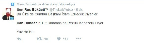 Can Dündar'ın tutuklanmasına ilk tepkiler - Resim: 4