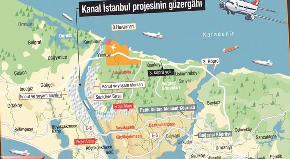 Kanal İstanbul'da tarih netleşiyor! İlk köprü başlıyor - Resim: 0