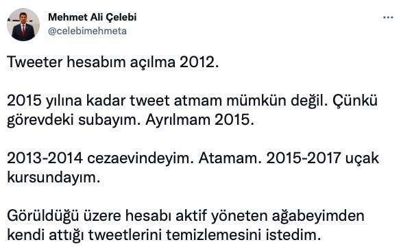 Mehmet Ali Çelebi AK Parti'ye geçecek yorumu yapılan sildiği paylaşımlar için konuştu: Ben değil abim yaptı - Resim: 0