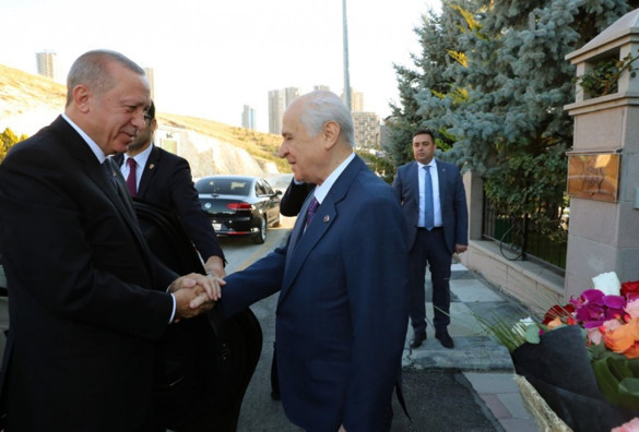 Cumhurbaşkanı Erdoğan'dan Bahçeli'ye ziyaret - Resim: 2