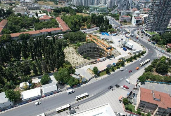 3 senede sadece yüzde 5 ilerleme kaydedilen Halkalı metro hattında çalışmalar tekrar durduruldu - Resim: 1
