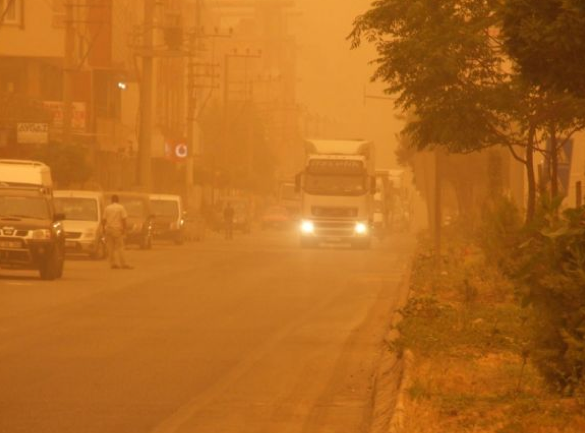 Güneydoğu'yu toz bulutları kapladı! - Resim: 1