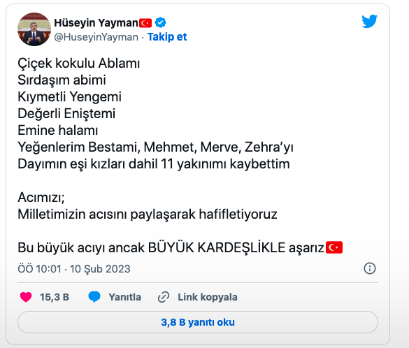 Deva Partili Sadullah Ergin'in iki kardeşi enkazda vefat etti - Resim: 0