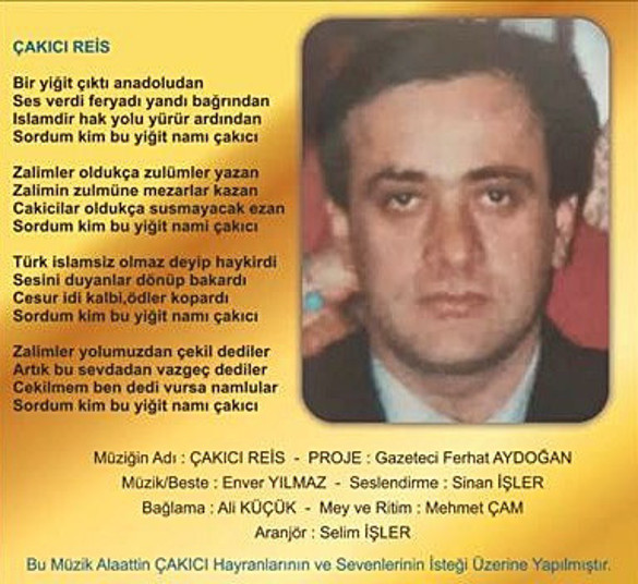 Alaattin Çakıcı için özel türkü: Sordum kim bu yiğit namı Çakıcı - Resim: 0