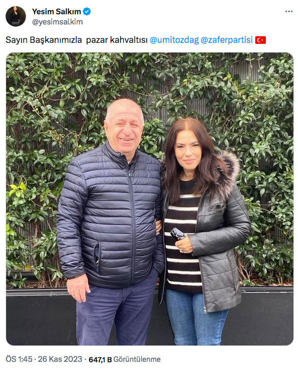 Yeşim Salkım Ümit Özağ'ın partisine mi katılıyor? Açıklama geldi - Resim: 0