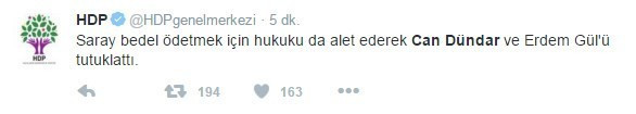 Can Dündar'ın tutuklanmasına ilk tepkiler - Resim: 3