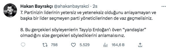 2. tur seçimlerini nokta atışı bilen Hakan Bayrakçı'dan muhalif seçmene 9 tavsiye - Resim: 3